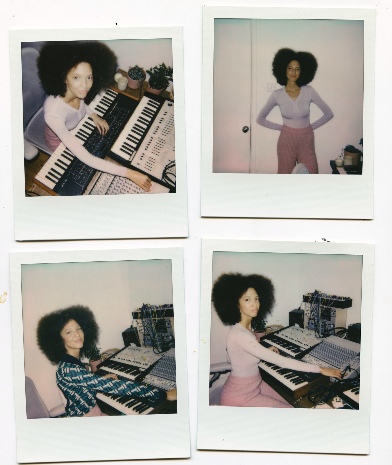 Nala Sinephro — studio polaroids